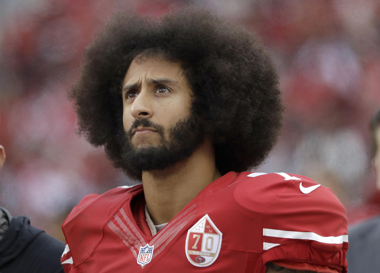Nike announced former San Francisco 49ers quarterback Colin Kaepernick will be a part of its new ad campaign. (AP)