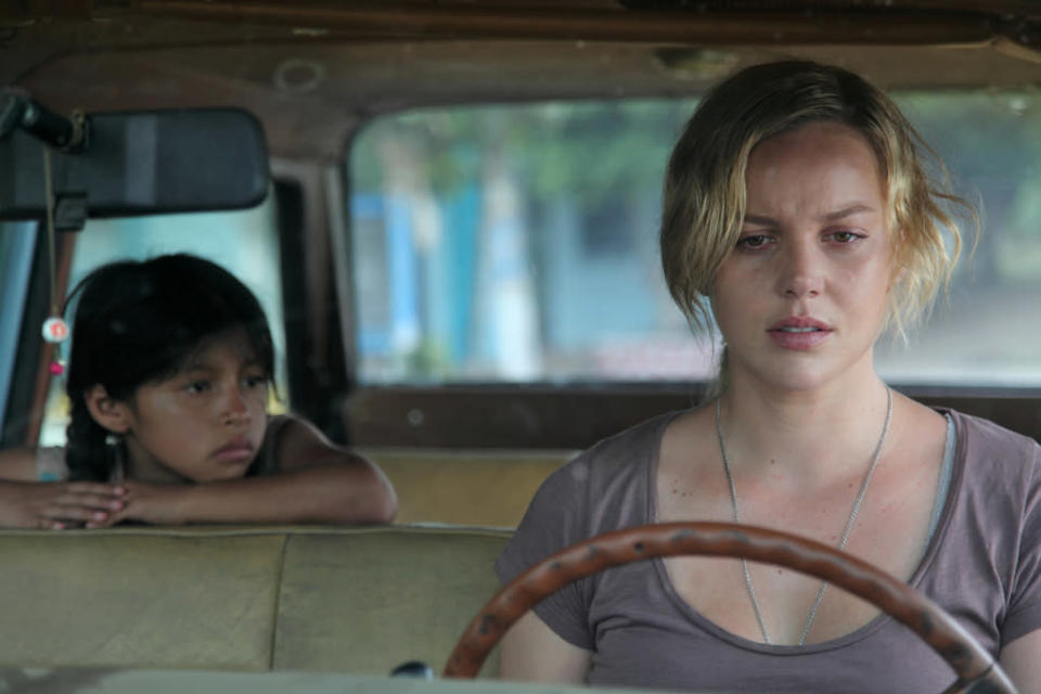 Maritza Santiago Hernandez and Abbie Cornish in "The Girl" - 2012