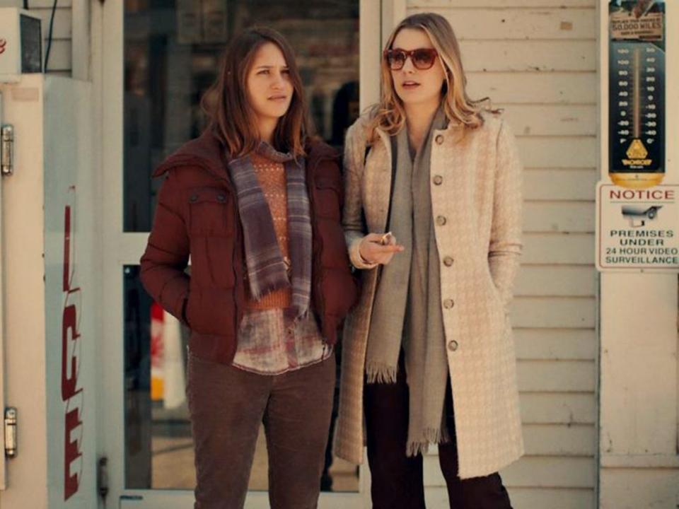 Lola Kirke and Greta Gerwig in "Mistress America."