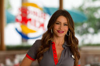 Sofia Vergara has joined celebs like Jay Leno and David Beckham in a star-studded national advertising campaign.