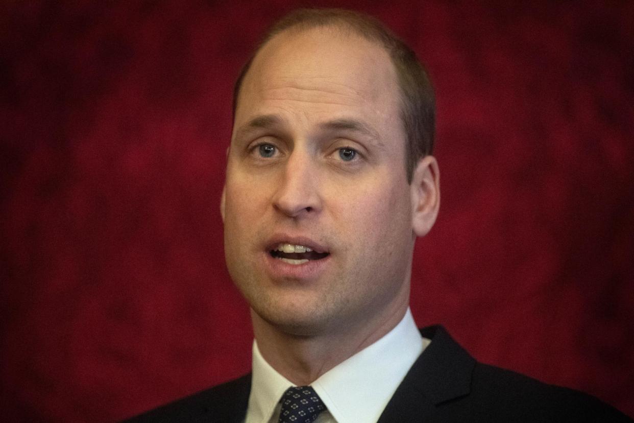 The Duke of Cambridge: Someone has to put their head above the parapet and say, I care about this: PA