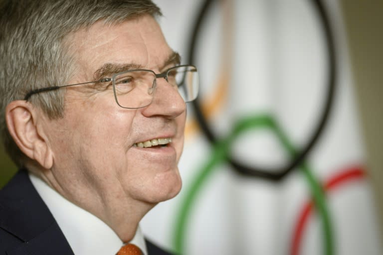 IOC President Thomas Bach says World Athletics should focus on inequalities between nations at the Olympics, not prize money (GABRIEL MONNET)