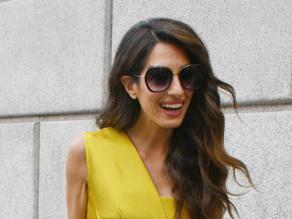 Amal Clooney Is Bringing Back Cork Wedges