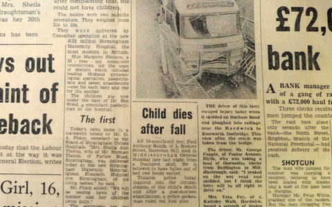The alleged murder was treated as an accident at the time - Credit: Evening Gazette
