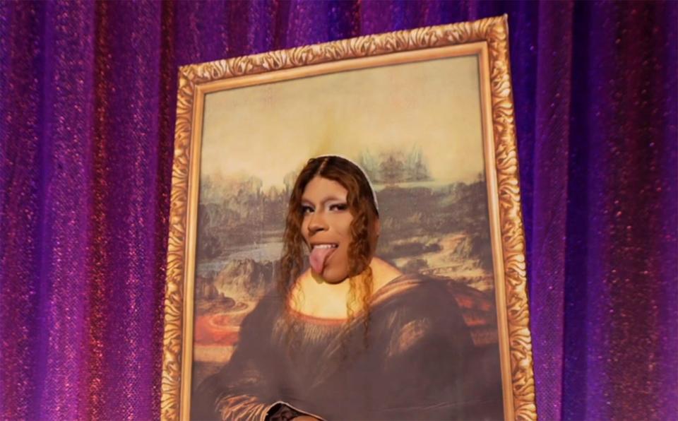 RuPaul's Drag Race Celeb Snatch Game The Mona Lisa