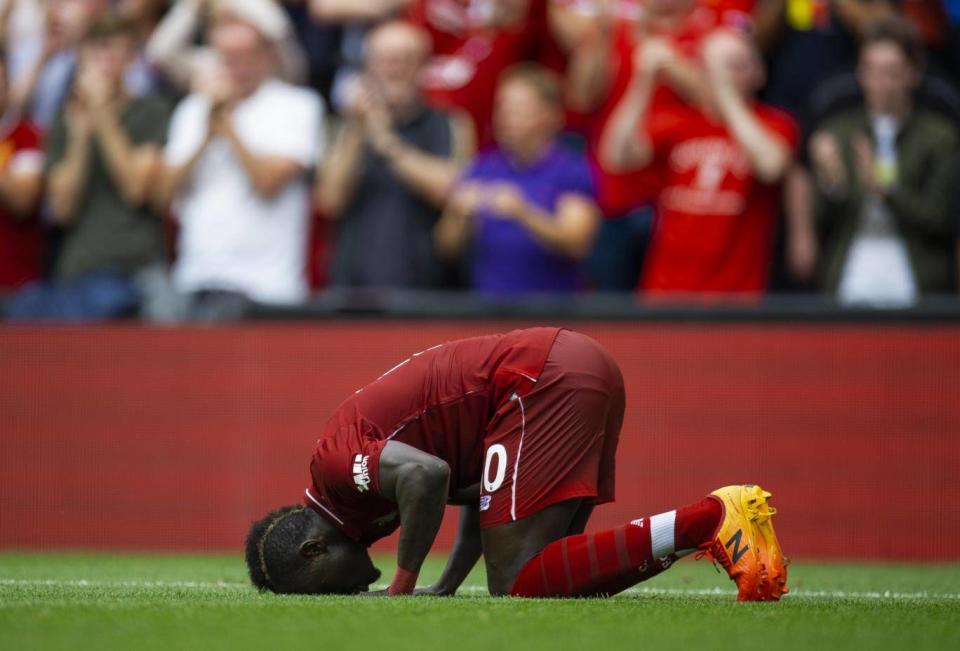 Sadio Mane scored twice as Liverpool impressed against West Ham (EPA)