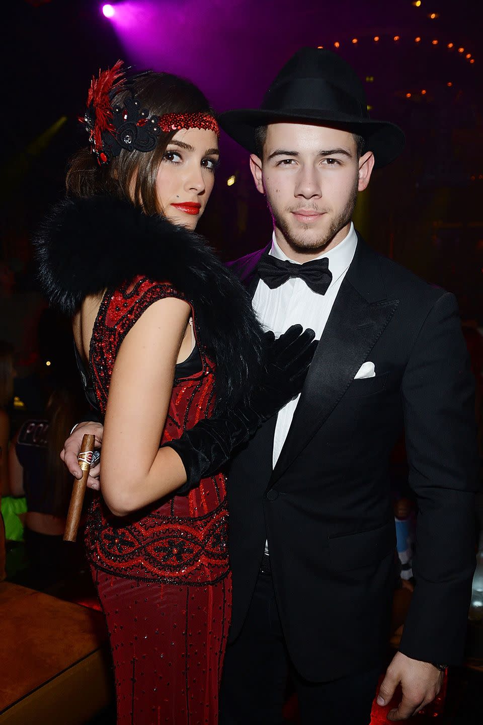 Olivia Culpo and Nick Jonas - 1920s Folks