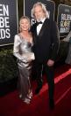 <p>So cute! Jeff and Susan are arguably the most adorable couple on the Golden Globes red carpet in 2019.</p>