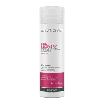 <p><strong>SKIN RECOVERY</strong></p><p>paulaschoice.com</p><p><strong>$18.00</strong></p><p><a href="https://go.redirectingat.com?id=74968X1596630&url=https%3A%2F%2Fwww.paulaschoice.com%2Fskin-recovery-softening-cream-cleanser%2F105.html&sref=https%3A%2F%2Fwww.harpersbazaar.com%2Fbeauty%2Fskin-care%2Fg34533931%2Fbest-face-wash-for-dry-skin%2F" rel="nofollow noopener" target="_blank" data-ylk="slk:Shop Now;elm:context_link;itc:0;sec:content-canvas" class="link ">Shop Now</a></p>