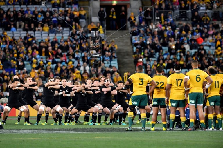 The overwhelming victory means the All Blacks retain the Bledisloe Cup, which they have held since 2003