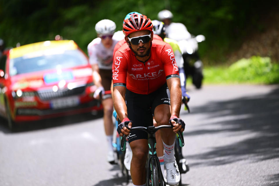 The Critérium du Dauphiné stage 1 break