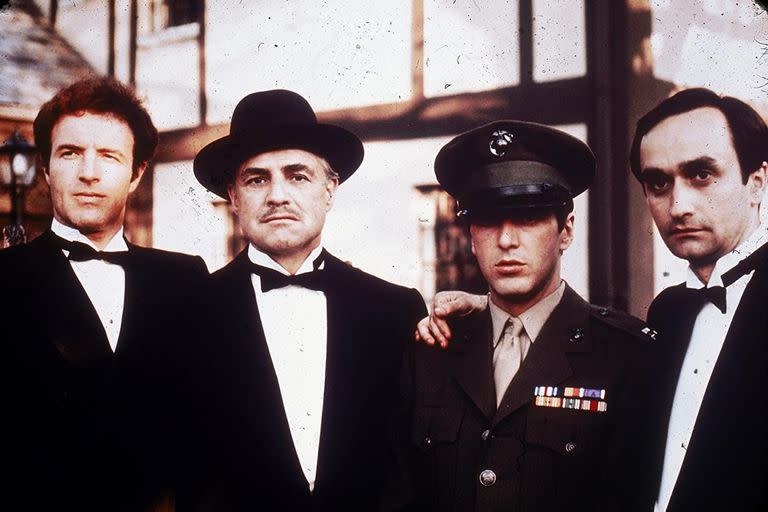 El Padrino 1972. James Caan, Marlon Brando, Al Pacino