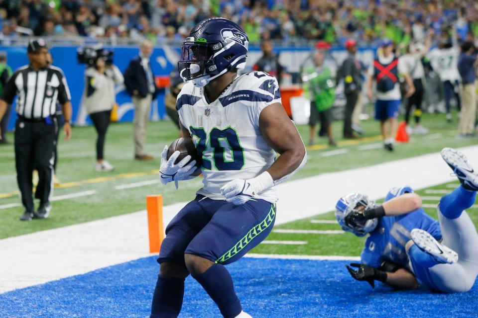 Rashaad Penny and the Seattle Seahawks are underdogs in their NFL Week 5 game against the New Orleans Saints.