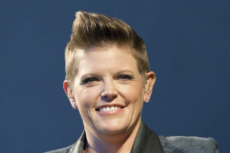 Natalie Maines and The Chicks will reschedule a Nashville stop on their world tour after cancelling the concert due to illness. File Photo by Heinz Ruckemann/UPI