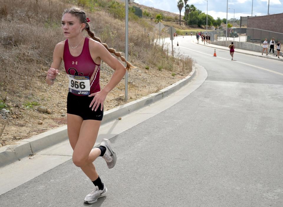 Payton Godsey was the Girls Runner of the Year in the Marmonte League.