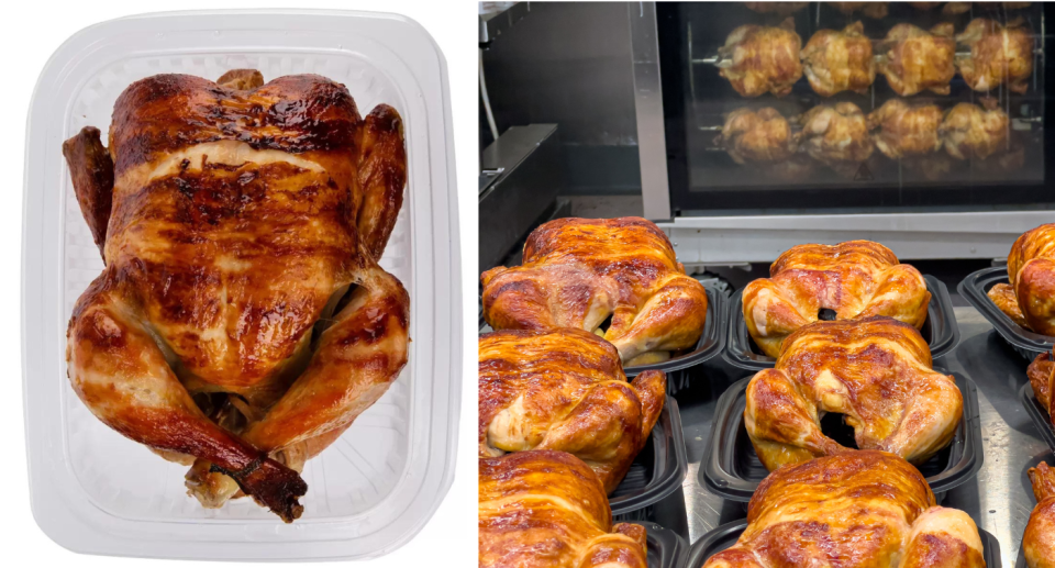 Aussie shoppers are dishing out their verdict on Costco's bargain roast chickens. Photo: Costco/Getty