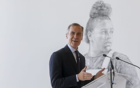 Mark Carney - Credit: Simon Dawson/Bloomberg