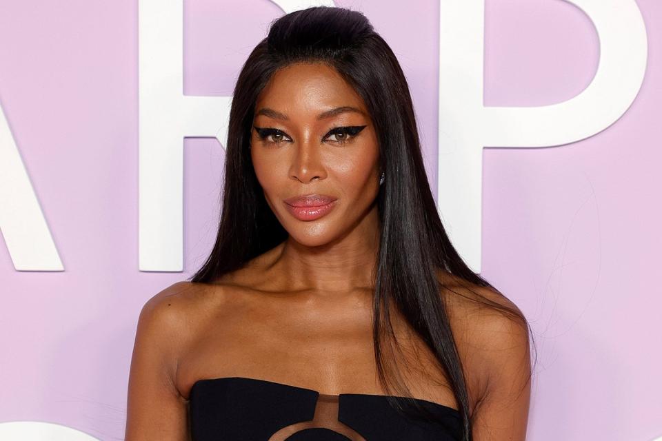 <p>Stefanie Keenan/Getty</p> Naomi Campbell  in March 2023