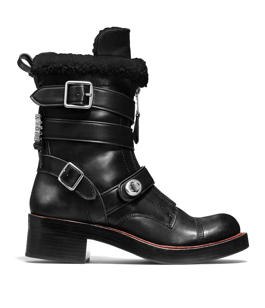 Coach Zip Moto Boots