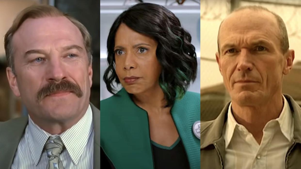  Ted levine on monk, penny johnson jerald on the orville and toby huss on halt and catch fire. 