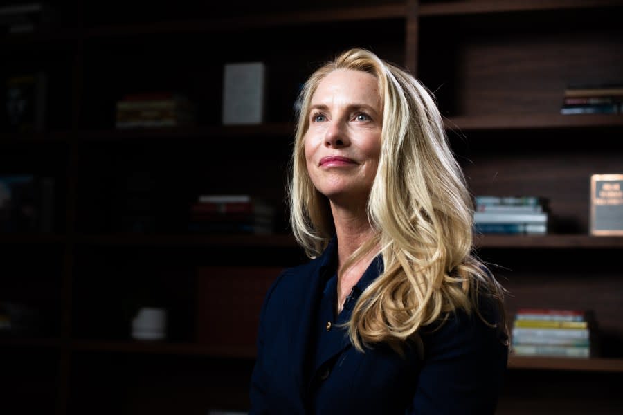 Laurene Powell Jobs (Photo by Valerie Plesch / Bloomberg via Getty Images)