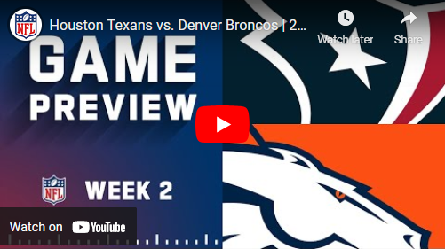 WATCH: Broncos vs. Texans preview from NFL.com