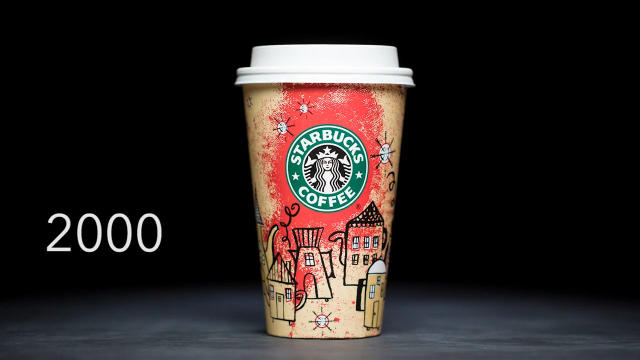 20 Years of Starbucks Christmas Cups