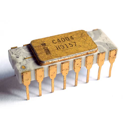 1971: Intel 4004 CPU