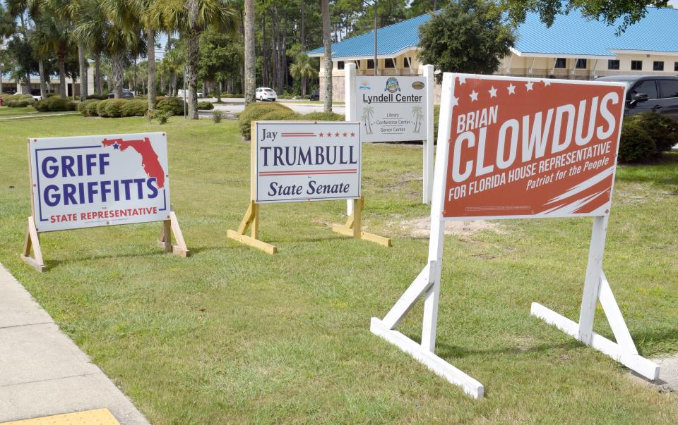 Griff Griffitts easily defeated Brian Clowdus in the Republican primary for the District 6 seat of the Florida House of Representatives.