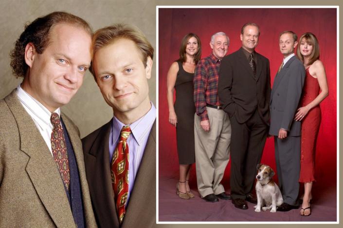 Frasier, featuring Kelsey Grammer as Frasier Crane and David Hyde  Pierce as his neurotic younger brother Niles, ran for 11 seasons from 1993 until 2004  (ES Composite)