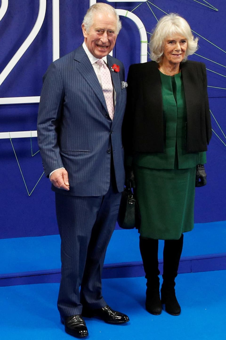 <div class="inline-image__caption"><p>Princes Charles and Camilla arrive at COP26.</p></div> <div class="inline-image__credit">Phil Noble</div>