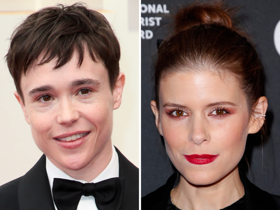 Elliot Page and Kate Mara (Getty Images)