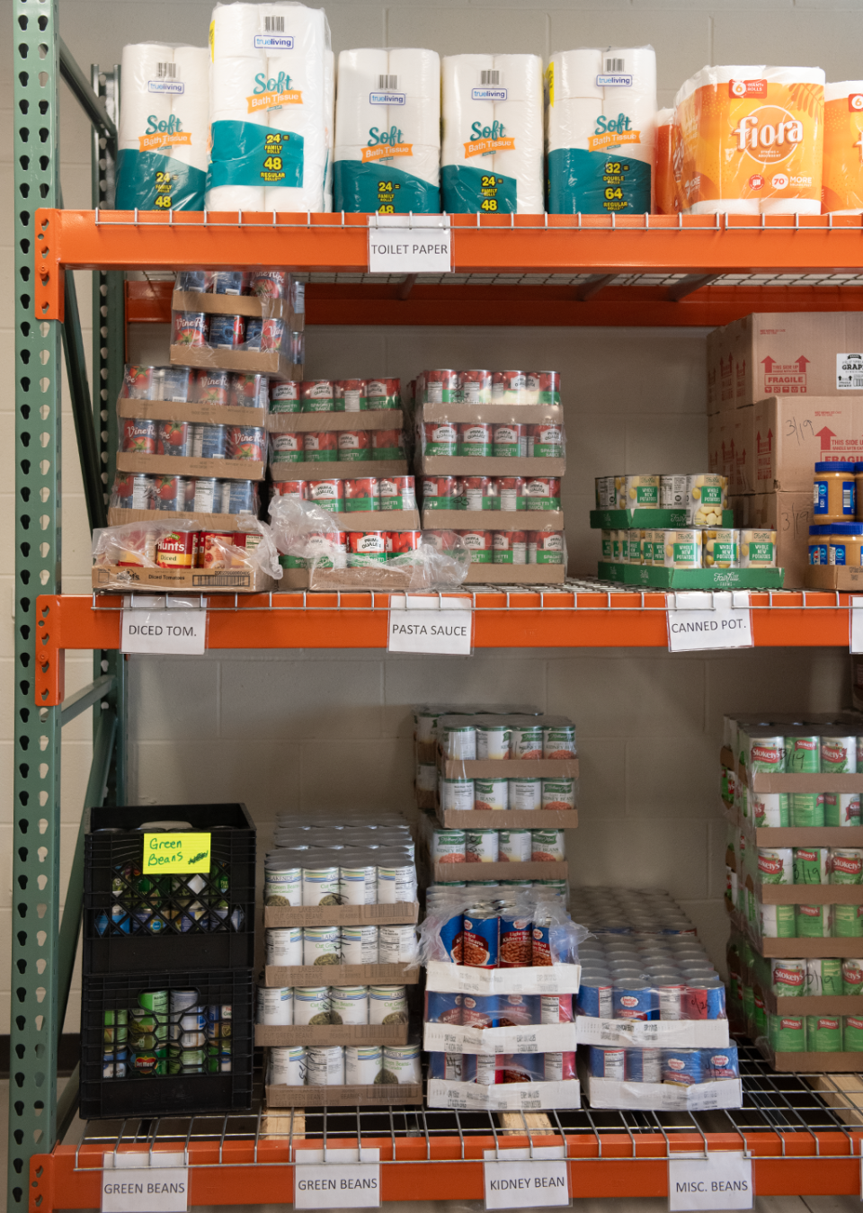 Suffield-Atwater-Randolph Food Shelf food bank on Waterloo road in Suffield.