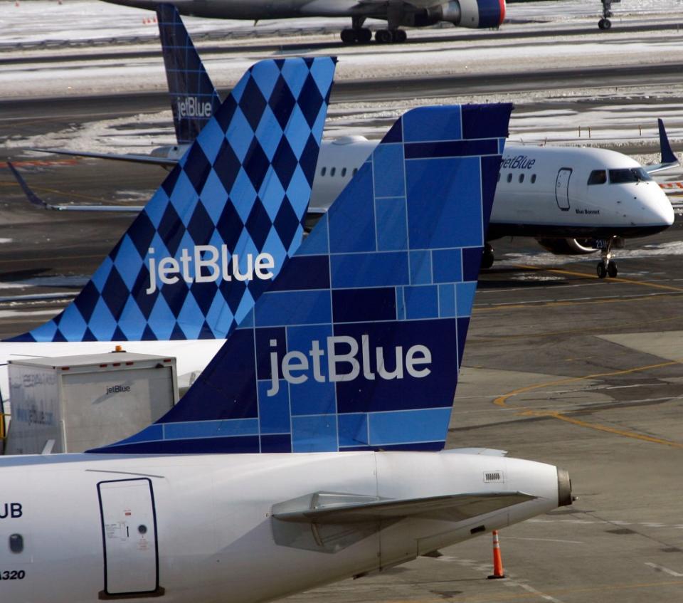 JetBlue also tanked in the rankings. AP