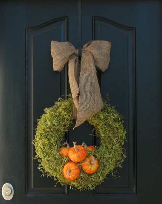 Pumpkin Wreath