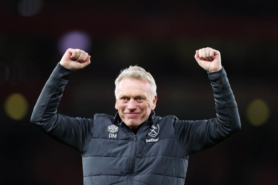 David Moyes insists he is leaving the club on good terms (Getty Images)