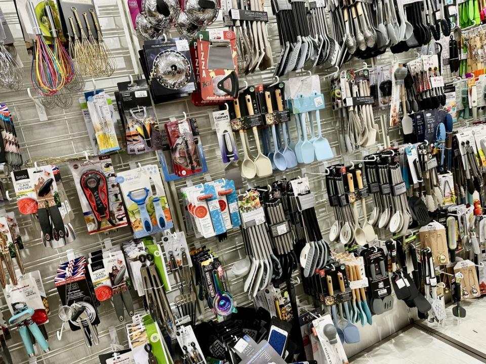 HomeGoods Kitchen Utensil and Gadget Section<p>Krista Marshall</p>