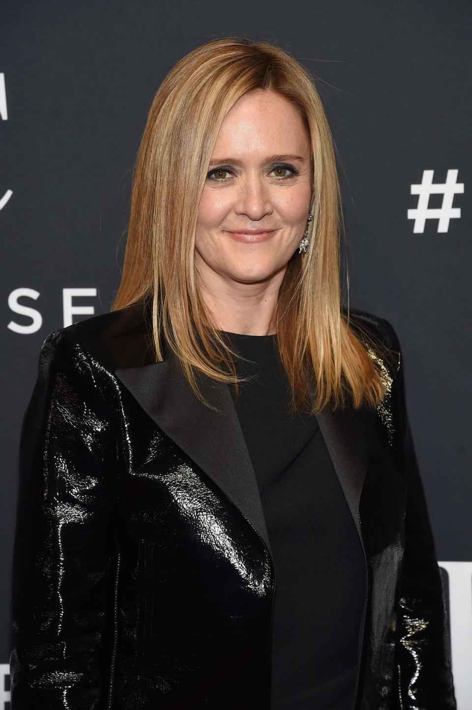 Comedian Samantha Bee attends the exclusive gala event 'For the Love of Cinema' during the Tribeca Film Festival hosted by luxury watch manufacturer IWC Schaffhausen on April 20, 2017 in New York City.