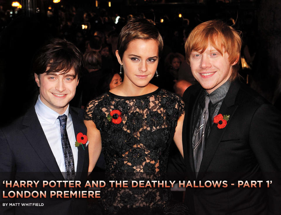 Harry Potter and the Deathly Hallows pt 1 UK premiere 2010 Title Card
