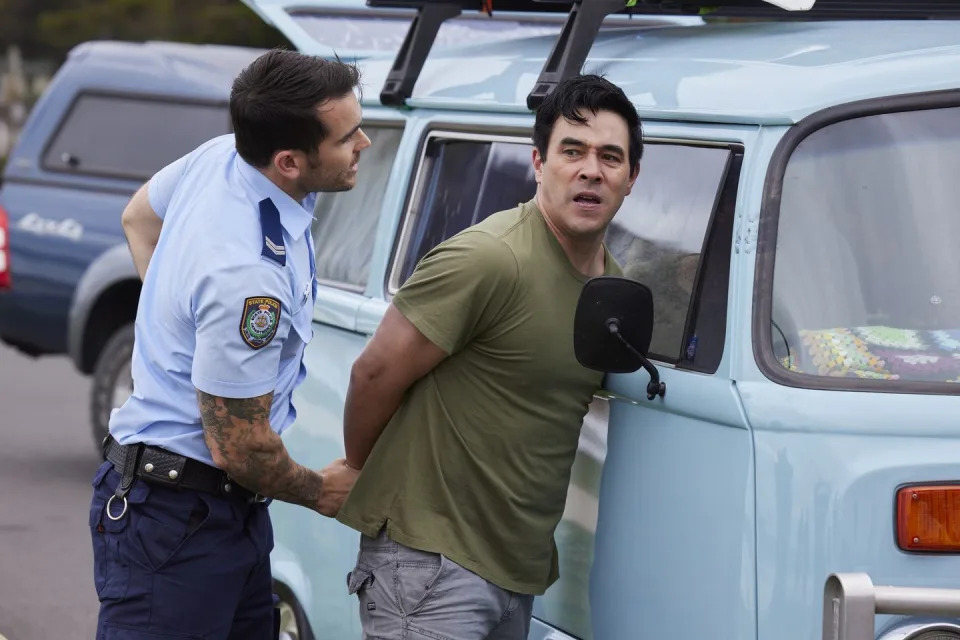 cash newman and justin morgan in home and away