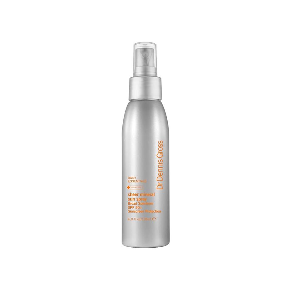 Dr. Dennis Gross Sheer Mineral Sun Spray Broad Spectrum SPF 50 Protection, $32