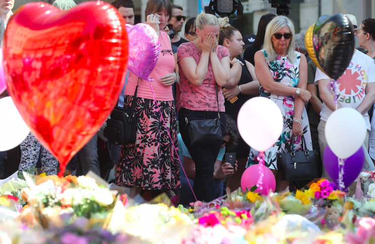 The silence proved to be an emotional moment for many (PA)