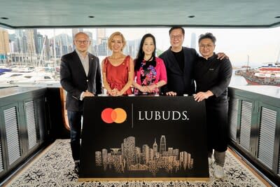 Photo 4 (left to right): 
•Dennis Chang, Executive Vice President and Division President, Greater China, Mastercard
•Julie Nestor, Senior Vice President, Head of Marketing & Communications, Asia Pacific, Mastercard
•Helena Chen, Managing Director, Hong Kong & Macau, Mastercard 
•Louie Chung, Group Owner, LUBUDS Group
•Ken Lau, Executive Chef, LUBUDS Group (Western Cuisine)