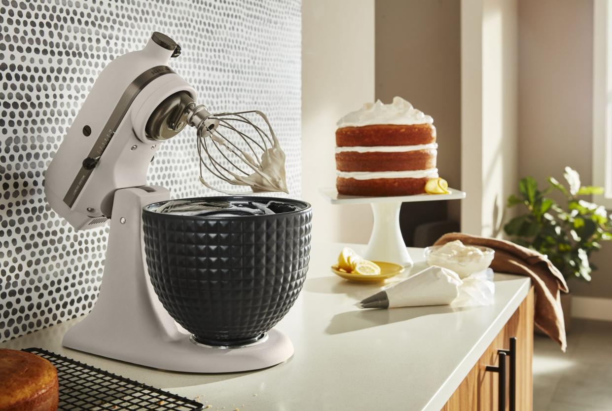 kitchenaid light and shadow stand mixer