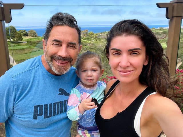 Brittany Pattakos Instagram Paul Nassif and Brittany Pattakos with their daughter in 2022.