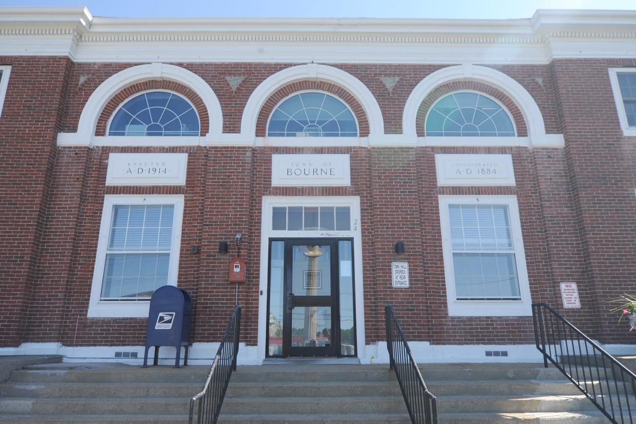 Bourne Town Hall is located at 24 Perry Avenue