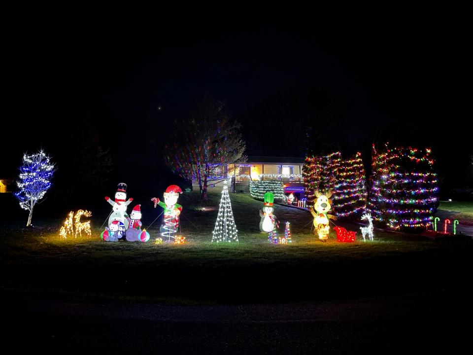 Pettibone’s Dazzling Christmas Illuminations has more than 10,500 lights this year.