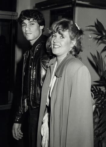 <p>Ron Galella/Ron Galella Collection via Getty</p> Steven Bauer and Melanie Griffith