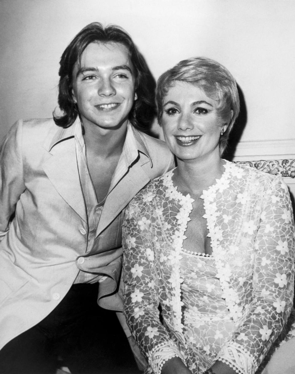 David Cassidy and Shirley Jones in 1970