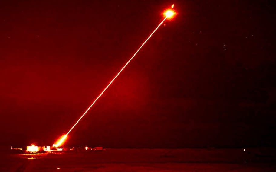 DragonFire laser weapon